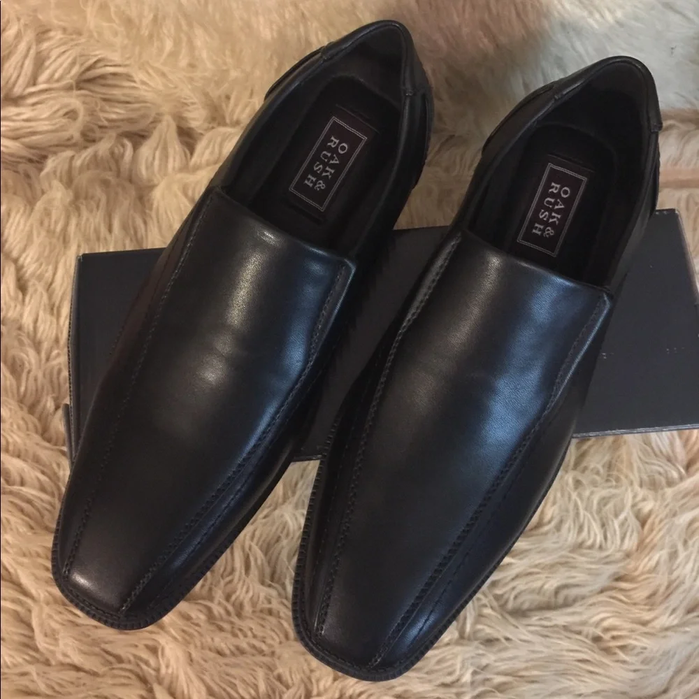 OAK & RUSH Kohn Men's Slip-On Dress Shoes, sz 9.5